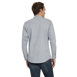 Foto 3 | Foto 3 | Camisa Vaquera Wrangler Hombre 20 Extreme Slim Manga Larga 485 Azul