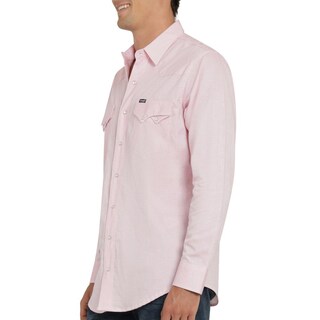 Foto 5 | Foto 5 | Camisa Vaquera Wrangler Hombre 20 Extreme Slim Manga Larga 762 Rosa