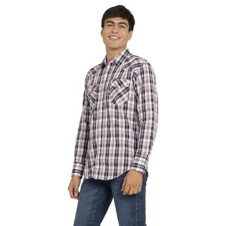 Foto 2 | Foto 2 | Camisa Vaquera Wrangler Hombre Painted Desert Regular Manga Larga 468 Blanco