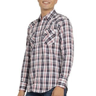 Foto 5 | Foto 5 | Camisa Vaquera Wrangler Hombre Painted Desert Regular Manga Larga 468 Blanco