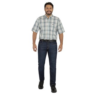 Foto 4 | Foto 4 | Camisa Lee Hombre Classic Regular Manga Corta 754 Azul