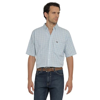 Foto 1 | Foto 1 | Camisa Lee Hombre Classic Regular Manga Corta 828 Azul