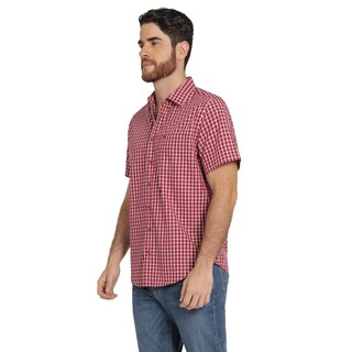 Foto 2 | Foto 2 | Camisa Lee Hombre Quality Genuine Slim Fit Manga Corta 837 Vino