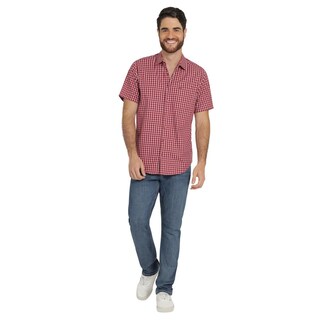 Foto 4 | Foto 4 | Camisa Lee Hombre Quality Genuine Slim Fit Manga Corta 837 Vino