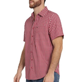 Foto 5 | Foto 5 | Camisa Lee Hombre Quality Genuine Slim Fit Manga Corta 837 Vino