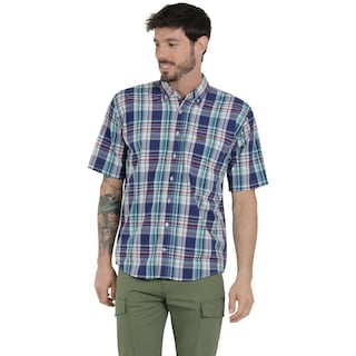 Foto 1 | Foto 1 | Camisa Lee Hombre Classic Regular Manga Corta 719 Verde