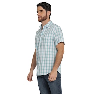 Foto 2 | Foto 2 | Camisa Lee Hombre Quality Genuine Slim Fit Manga Corta 834 Verde