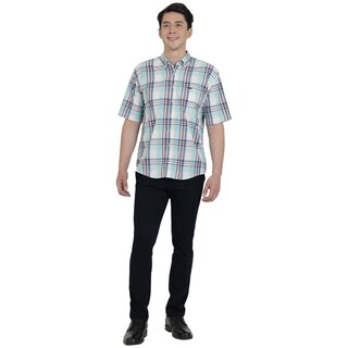 Foto 4 | Foto 4 | Camisa Lee Hombre Classic Regular Manga Corta 667 Azul