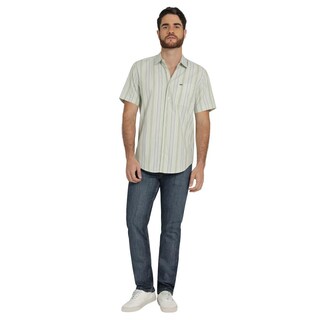 Foto 4 | Foto 4 | Camisa Lee Hombre Quality Genuine Slim Fit Manga Corta 839 Verde