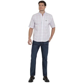 Foto 4 | Foto 4 | Camisa Lee Hombre Classic Regular Manga Corta 770 Rosa