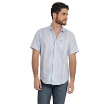 Camisa Lee Hombre Quality Genuine Slim Fit Manga Corta 832 Multicolor