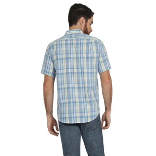 Foto 3 | Foto 3 | Camisa Lee Hombre Quality Genuine Slim Fit Manga Corta 803 Azul