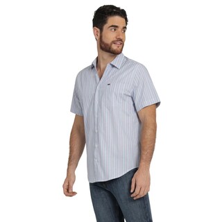 Foto 2 | Foto 2 | Camisa Lee Hombre Quality Genuine Slim Fit Manga Corta 804 Azul