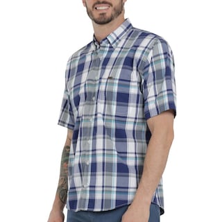 Foto 5 | Foto 5 | Camisa Lee Hombre Classic Regular Manga Corta 720 Azul