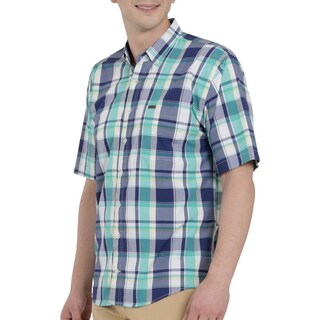 Foto 5 | Foto 5 | Camisa Lee Hombre Classic Regular Manga Corta 668 Azul