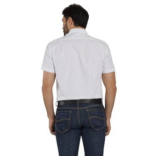 Foto 3 | Foto 3 | Camisa Lee Hombre Quality Genuine Slim Fit Manga Corta 799 Blanco