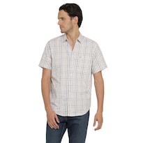 Camisa Lee Hombre Quality Genuine Slim Fit Manga Corta 802 Multicolor