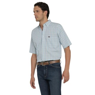 Foto 2 | Foto 2 | Camisa Lee Hombre Classic Regular Manga Corta 828 Azul