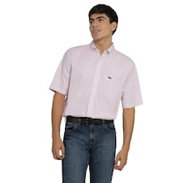 Camisa Lee Hombre Classic Regular Manga Corta 831 Rosa