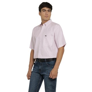 Foto 2 | Foto 2 | Camisa Lee Hombre Classic Regular Manga Corta 831 Rosa