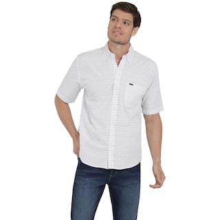Foto 1 | Foto 1 | Camisa Lee Hombre Classic Regular Manga Corta 796 Rosa