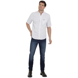 Foto 4 | Foto 4 | Camisa Lee Hombre Classic Regular Manga Corta 796 Rosa