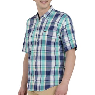 Foto 5 | Foto 5 | Camisa Lee Hombre Classic Regular Manga Corta 668 Azul
