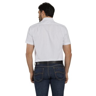 Foto 3 | Foto 3 | Camisa Lee Hombre Quality Genuine Slim Fit Manga Corta 799 Blanco