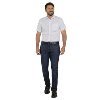 Foto 4 | Foto 4 | Camisa Lee Hombre Quality Genuine Slim Fit Manga Corta 799 Blanco