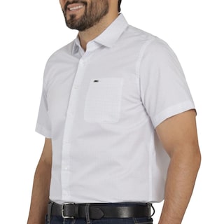 Foto 5 | Foto 5 | Camisa Lee Hombre Quality Genuine Slim Fit Manga Corta 799 Blanco