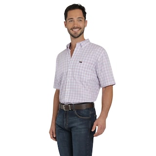 Foto 2 | Foto 2 | Camisa Lee Hombre Classic Regular Manga Corta 830 Azul