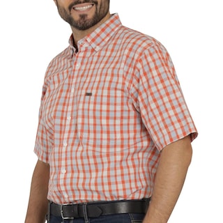 Foto 5 | Foto 5 | Camisa Lee Hombre Classic Regular Manga Corta 826 Rojo