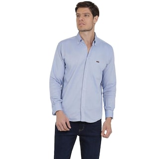 Foto 1 | Foto 1 | Camisa Lee Hombre Classic Regular Manga Larga 788 Azul