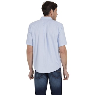 Foto 3 | Foto 3 | Camisa Lee Hombre Classic Regular Manga Corta 693 Azul