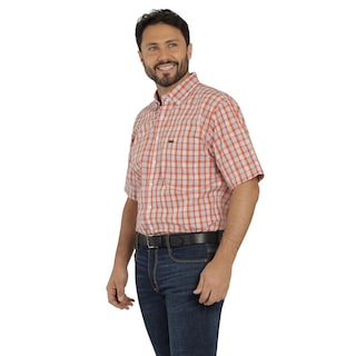 Foto 2 | Foto 2 | Camisa Lee Hombre Classic Regular Manga Corta 826 Rojo