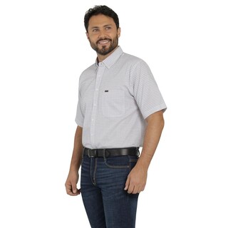 Foto 2 | Foto 2 | Camisa Lee Hombre Classic Regular Manga Corta 694 Blanco