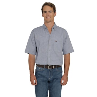 Foto 1 | Foto 1 | Camisa Lee Classic Regular Manga Corta 786 Gris para Hombre