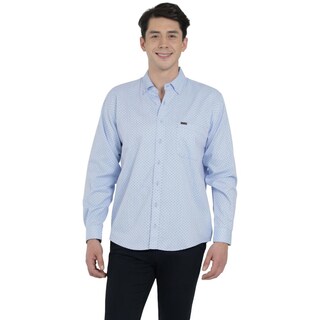 Foto 1 | Foto 1 | Camisa Lee Classic Regular Manga Larga 821 Azul para Hombre