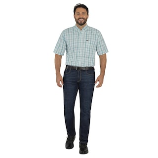 Foto 4 | Foto 4 | Camisa Lee Hombre Classic Regular Manga Corta 744 Verde