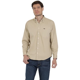 Foto 1 | Foto 1 | Camisa Lee Classic Regular Manga Larga 634 Café para Hombre