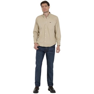 Foto 4 | Foto 4 | Camisa Lee Classic Regular Manga Larga 634 Café para Hombre