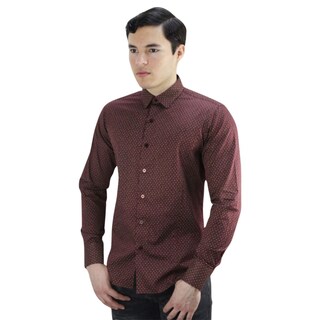 Foto 1 | Foto 1 | Camisa Barabas 2b356 Tinto Para Hombre