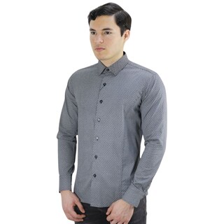 Foto 1 | Foto 1 | Camisa Barabas 2b354 Negra Blanca Para Hombre