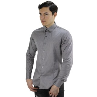 Foto 1 | Foto 1 | Camisa Barabas 2b354 Gris Negro Para Hombre