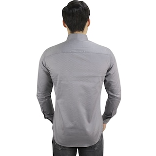 Foto 2 | Foto 2 | Camisa Barabas 2b354 Gris Negro Para Hombre