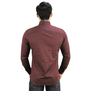 Foto 2 | Foto 2 | Camisa Barabas 2b356 Tinto Para Hombre