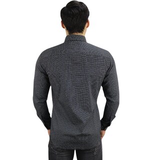 Foto 2 | Foto 2 | Camisa Barabas 2b356 Negra Para Hombre