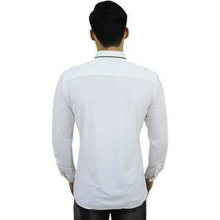Foto 2 | Foto 2 | Camisa Barabas 2b403 Blanca Para Hombre