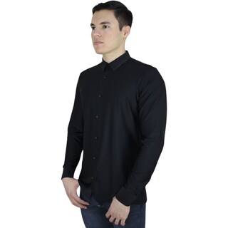 Foto 1 | Foto 1 | Camisa Barabas 2b403 Negra Para Hombre