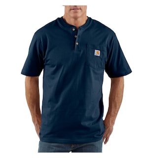 Foto 1 | Foto 1 | Camiseta Carhartt Holgada Y Pesada Con Bolsillo De Manga Corta - Venta Internacional.